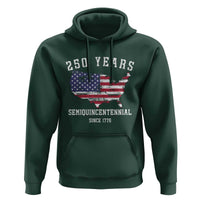 USA 250th Anniversary Hoodie United States Semiquincentennial 1776 2026 Patriotic Independence Day