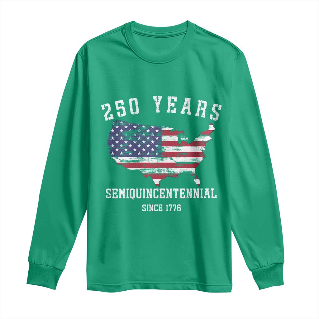 USA 250th Anniversary Long Sleeve Shirt United States Semiquincentennial 1776 2026 Patriotic Independence Day