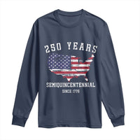 USA 250th Anniversary Long Sleeve Shirt United States Semiquincentennial 1776 2026 Patriotic Independence Day