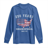 USA 250th Anniversary Long Sleeve Shirt United States Semiquincentennial 1776 2026 Patriotic Independence Day