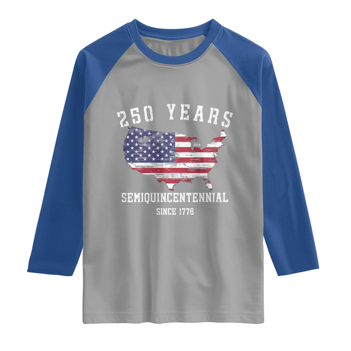 USA 250th Anniversary Raglan Shirt United States Semiquincentennial 1776 2026 Patriotic Independence Day