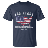 USA 250th Anniversary T Shirt United States Semiquincentennial 1776 2026 Patriotic Independence Day