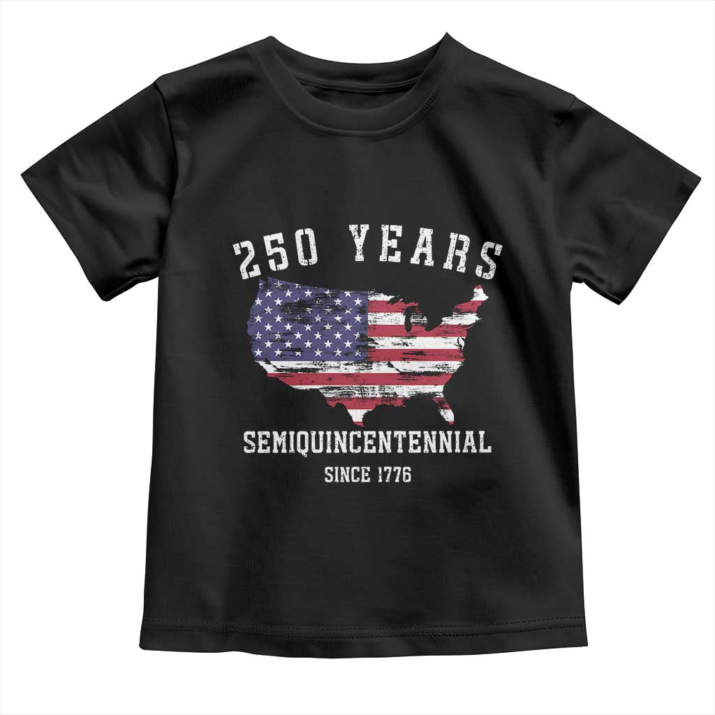 USA 250th Anniversary Toddler T Shirt United States Semiquincentennial 1776 2026 Patriotic Independence Day