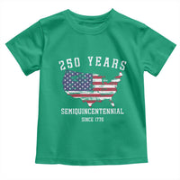 USA 250th Anniversary Toddler T Shirt United States Semiquincentennial 1776 2026 Patriotic Independence Day