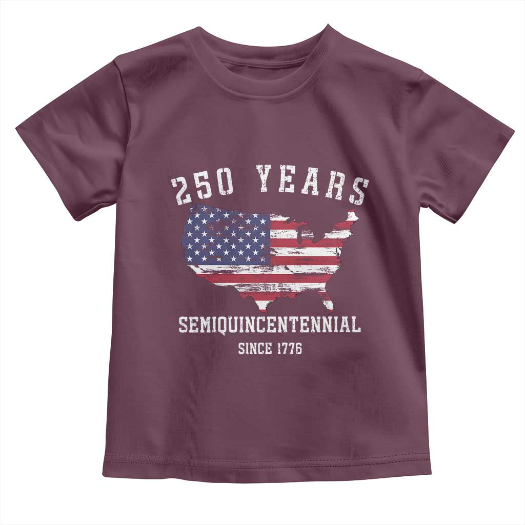 USA 250th Anniversary Toddler T Shirt United States Semiquincentennial 1776 2026 Patriotic Independence Day