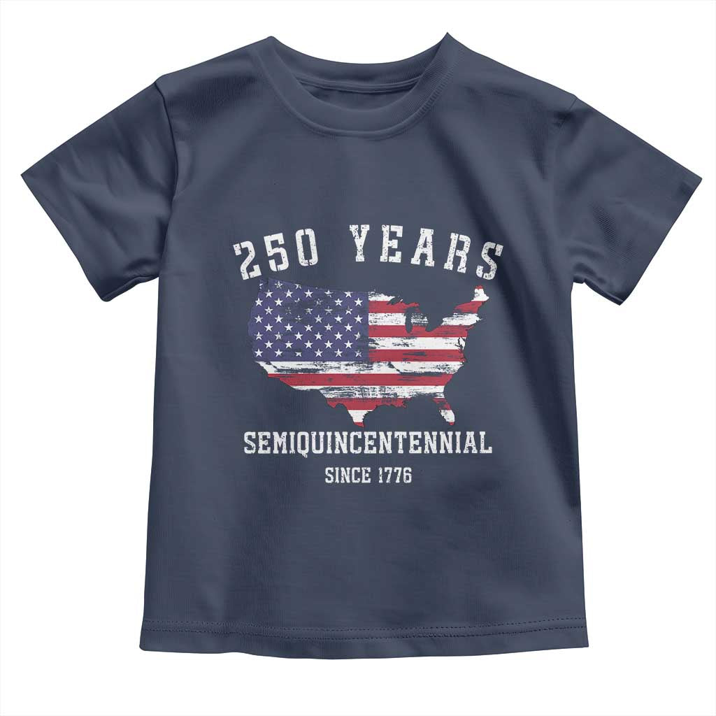 USA 250th Anniversary Toddler T Shirt United States Semiquincentennial 1776 2026 Patriotic Independence Day