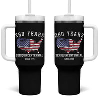 USA 250th Anniversary Tumbler With Handle United States Semiquincentennial 1776 2026 Patriotic Independence Day