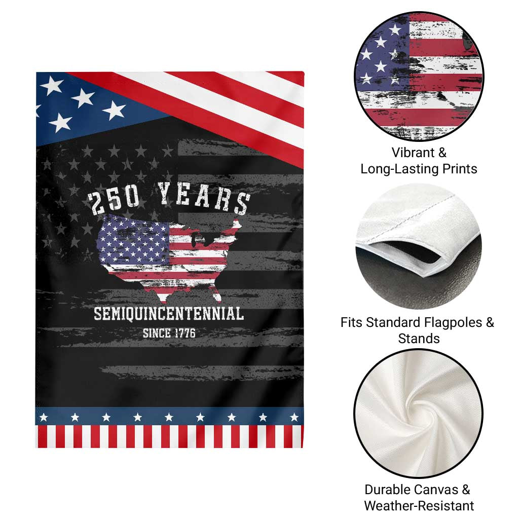 USA 250th Anniversary Garden Flag United States Semiquincentennial 1776 2026 Patriotic Independence Day