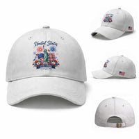 250th Anniversary USA Baseball Cap Patriotic Liberty Floral 250 Years American 4th July 1776 2026