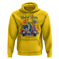 250th Anniversary USA Hoodie Patriotic Liberty Floral 250 Years American 4th July 1776 2026