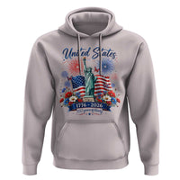 250th Anniversary USA Hoodie Patriotic Liberty Floral 250 Years American 4th July 1776 2026