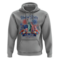 250th Anniversary USA Hoodie Patriotic Liberty Floral 250 Years American 4th July 1776 2026