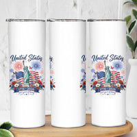 250th Anniversary USA Skinny Tumbler Patriotic Liberty Floral 250 Years American 4th July 1776 2026