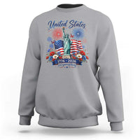 250th Anniversary USA Sweatshirt Patriotic Liberty Floral 250 Years American 4th July 1776 2026