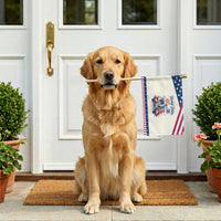 250th Anniversary USA Patriotic Handheld Flag Liberty Floral 250 Years American 4th July 1776 2026