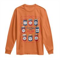 Civil Rights Are My Jam Long Sleeve Shirt Liberal Values 4th Of July Equal Rights Feminist LGBT Ally