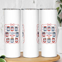 Civil Rights Are My Jam Skinny Tumbler Liberal Values 4th Of July Equal Rights Feminist LGBT Ally