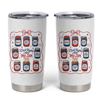 Civil Rights Are My Jam Tumbler Cup Liberal Values 4th Of July Equal Rights Feminist LGBT Ally