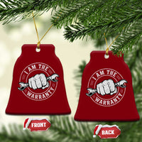 I Am The Warranty Mechanic Ceramic Ornament Car Repair Guy Funny Handyman Distressed Graphic