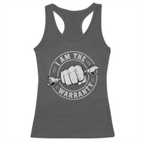 I Am The Warranty Mechanic Racerback Tank Top Car Repair Guy Funny Handyman Distressed Graphic