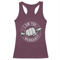 I Am The Warranty Mechanic Racerback Tank Top Car Repair Guy Funny Handyman Distressed Graphic