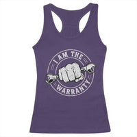 I Am The Warranty Mechanic Racerback Tank Top Car Repair Guy Funny Handyman Distressed Graphic