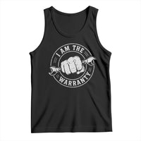 I Am The Warranty Mechanic Tank Top Car Repair Guy Funny Handyman Distressed Graphic
