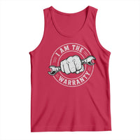I Am The Warranty Mechanic Tank Top Car Repair Guy Funny Handyman Distressed Graphic