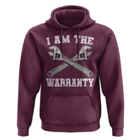 I Am The Warranty Mechanic Hoodie Car Repair Funny Handyman Distressed Graphic