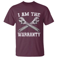 I Am The Warranty Mechanic T Shirt Car Repair Funny Handyman Distressed Graphic