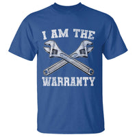 I Am The Warranty Mechanic T Shirt Car Repair Funny Handyman Distressed Graphic
