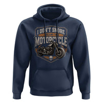 I Dont Snore I Dream Im A Motorcycle Rider Hoodie Snoring Biker Retro Bikers Club