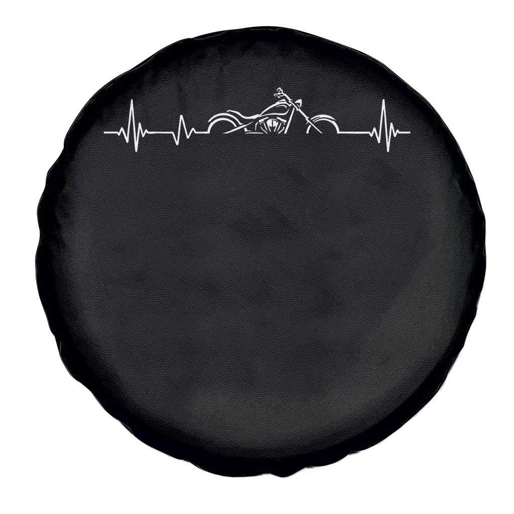 Heartbeat Motorcycle Lovers Spare Tire Cover Sports Biker Bikers Club