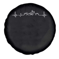 Heartbeat Motorcycle Lovers Spare Tire Cover Sports Biker Bikers Club