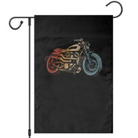 Vintage Motorcycle Garden Flag Retro Rider Graphic Motorcycle Enthusiasts Bikers Club
