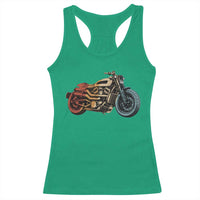 Vintage Motorcycle Racerback Tank Top Retro Rider Graphic Motorcycle Enthusiasts Bikers Club