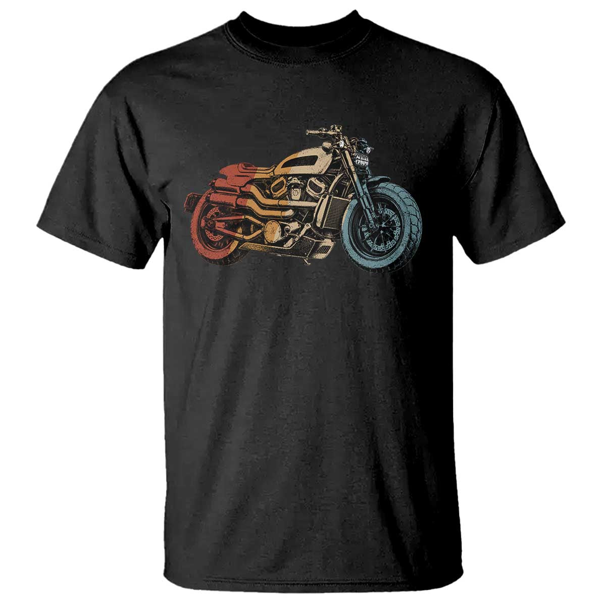 Vintage Motorcycle T Shirt Retro Rider Graphic Motorcycle Enthusiasts Bikers Club
