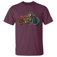 Vintage Motorcycle T Shirt Retro Rider Graphic Motorcycle Enthusiasts Bikers Club