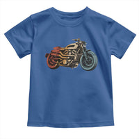 Vintage Motorcycle Toddler T Shirt Retro Rider Graphic Motorcycle Enthusiasts Bikers Club