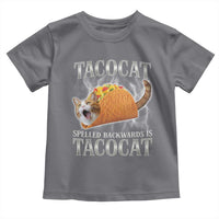Tacocat Spelled Backwards Is Tacocat Toddler T Shirt Funny Cat Gift 90s Bootleg - Wonder Print Shop