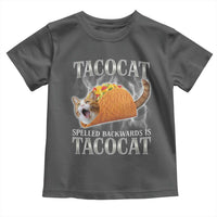 Tacocat Spelled Backwards Is Tacocat Toddler T Shirt Funny Cat Gift 90s Bootleg - Wonder Print Shop