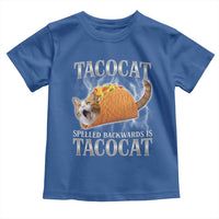 Tacocat Spelled Backwards Is Tacocat Toddler T Shirt Funny Cat Gift 90s Bootleg - Wonder Print Shop