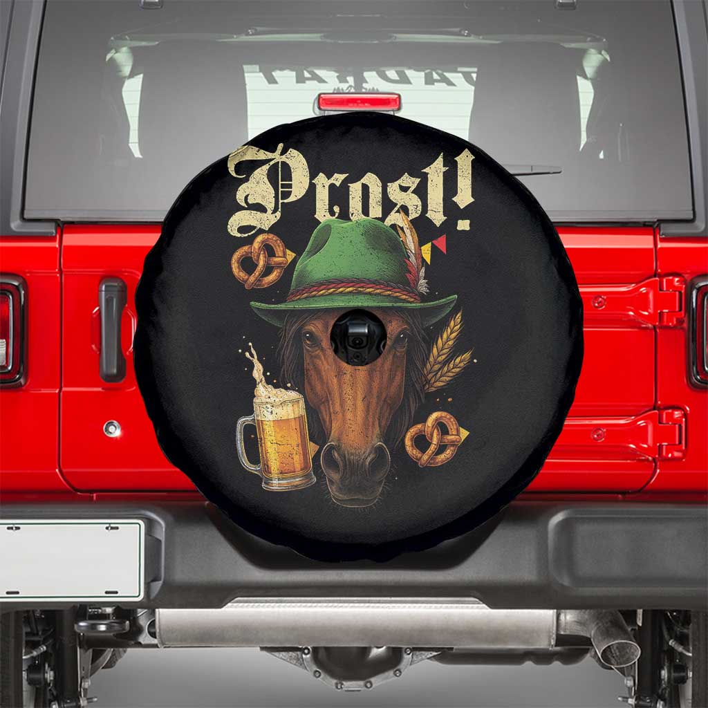 Oktoberfest Horse Spare Tire Cover German Octoberfest Beer Prost Drinking - Wonder Print Shop