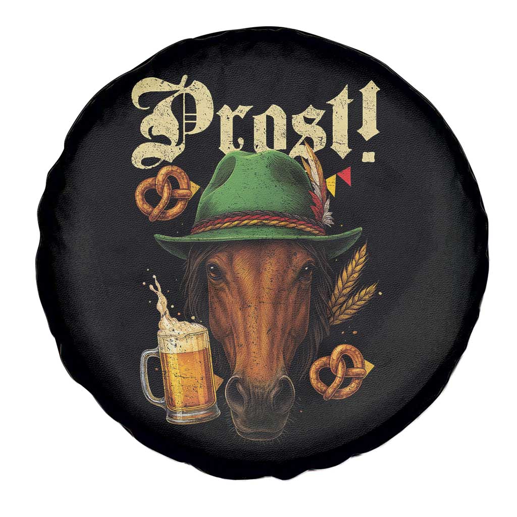 Oktoberfest Horse Spare Tire Cover German Octoberfest Beer Prost Drinking - Wonder Print Shop