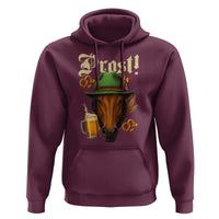Oktoberfest Horse Hoodie German Octoberfest Beer Prost Drinking - Wonder Print Shop