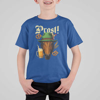 Oktoberfest Horse T Shirt For Kid German Octoberfest Beer Prost Drinking - Wonder Print Shop