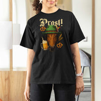 Oktoberfest Horse T Shirt For Women German Octoberfest Beer Prost Drinking - Wonder Print Shop