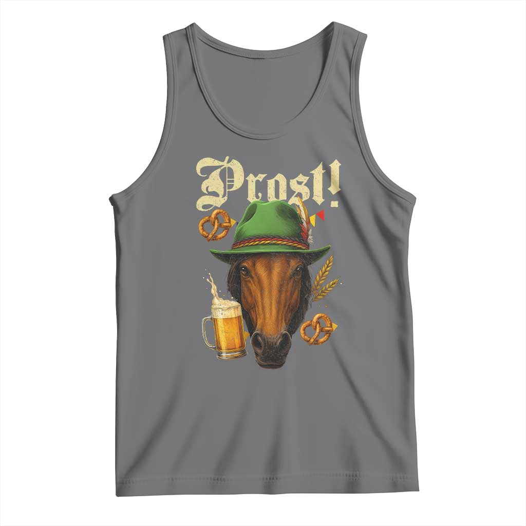 Oktoberfest Horse Tank Top German Octoberfest Beer Prost Drinking - Wonder Print Shop