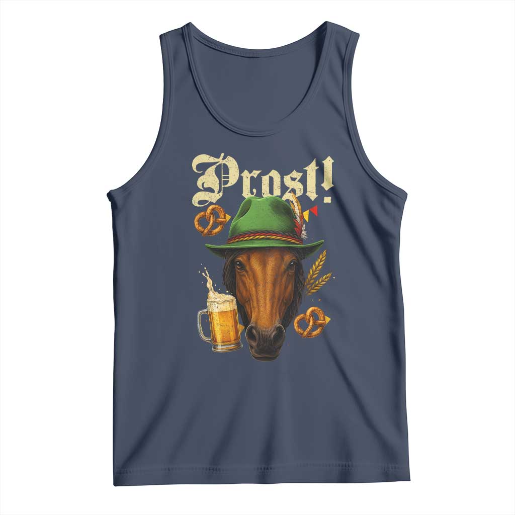 Oktoberfest Horse Tank Top German Octoberfest Beer Prost Drinking - Wonder Print Shop