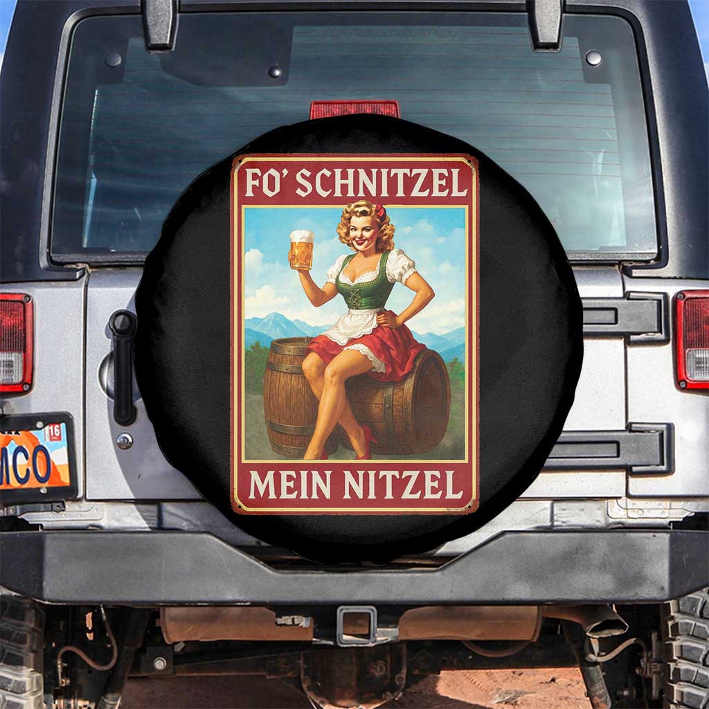 Funny Oktoberfest Spare Tire Cover German Octoberfest Matching Drinking Beer Pun Up Girl - Wonder Print Shop